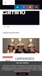 Mobile Screenshot of enelcaminoliterario.com
